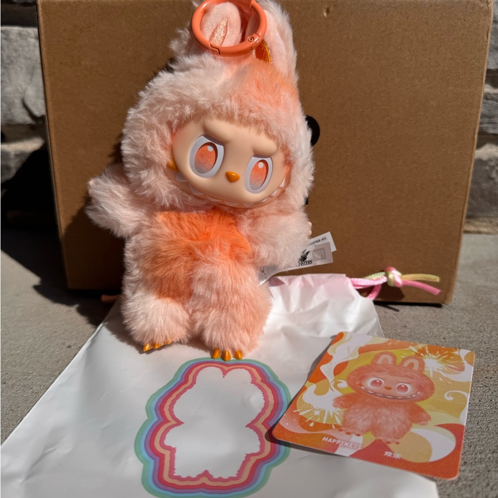 Labubu Big Into Energy plush Happiness. New in box! Pop Mart